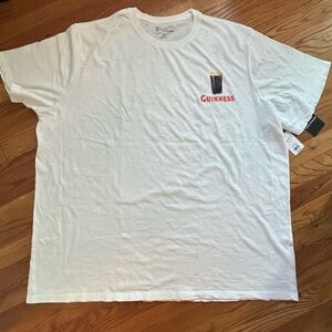 Guinness White Short Sleeve Men's Tee